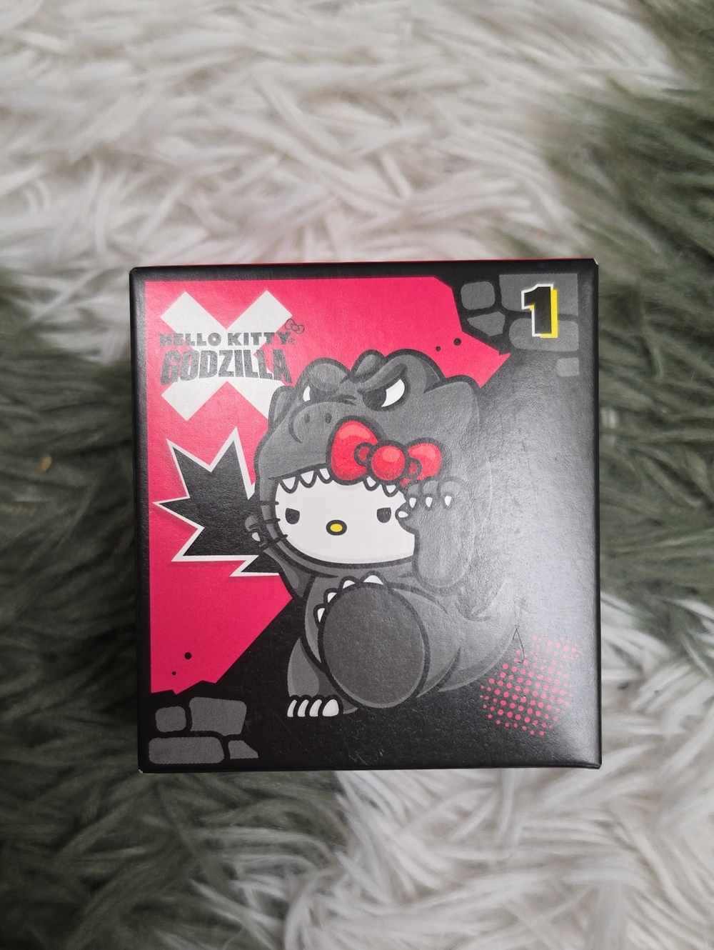 NIB Mcdonalds Hello Kitty × Godzilla Happy Meal Toy
